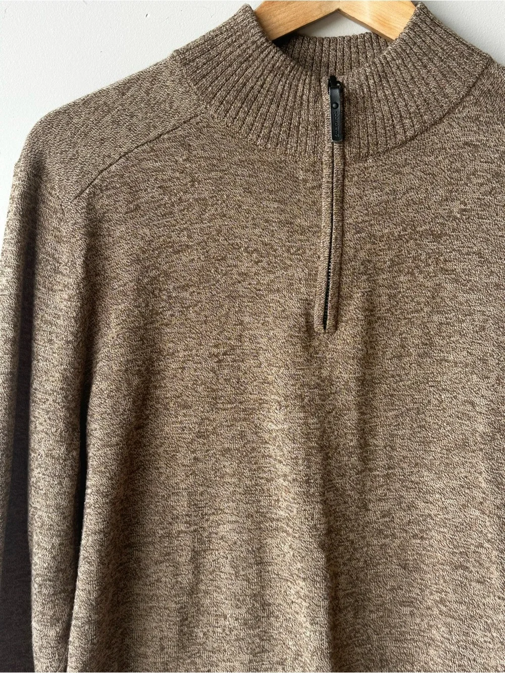 Smartwool Sparwood Half Zip Sweater Heathered Brown